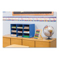 Bankers Box Classroom Literature Sorter, 9 Compartments, 28.25 x 13 x 16, Blue