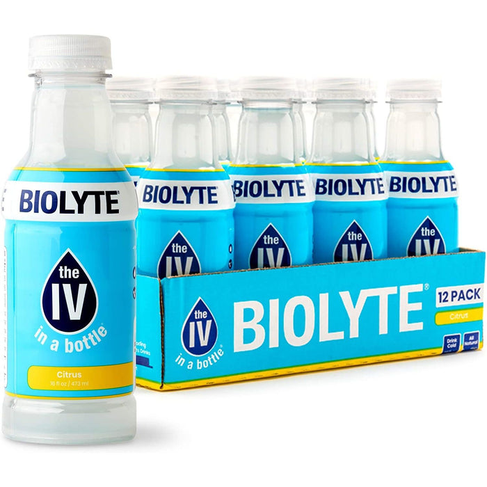 Biolyte Lq 12x16 Oz Citrus by Pasteur Pharmacy
