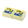 Post-it Original Canary Yellow Pop-up Refill, Note Ruled, 3" x 3", Canary Yellow, 100 Sheets/Pad, 6 Pads/Pack