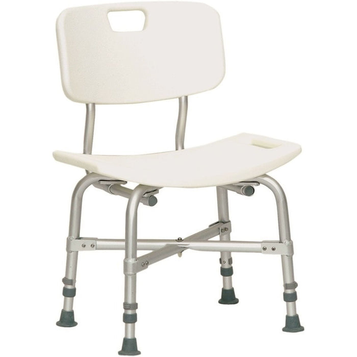 Roscoe Bariatric Shower Chair With Back, 550lb Weight Capacity by Pasteur Pharmacy