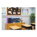 Bankers Box Classroom Literature Sorter, 9 Compartments, 28.25 x 13 x 16, Blue