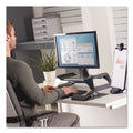 Fellowes I-Spire Series Monitor Lift, 20" x 8.88" x 4.88", Black, Supports 25 lbs