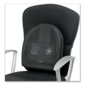 Fellowes Heat and Soothe Back Support, 14.5 x 3 x 13.63, Black