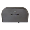 Georgia Pacific Jumbo Jr. Bathroom Tissue Dispenser, Double Roll, 22.1 x 4.8 x 12.1, Black