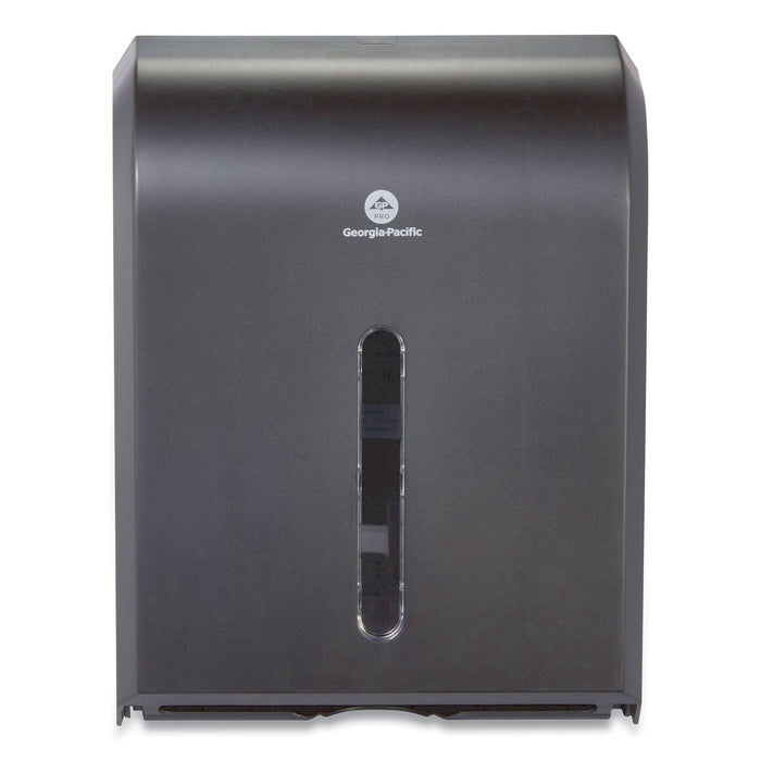 Georgia Pacific Dispenser for Combi-fold C-Fold/Multifold/BigFold Towels, 12.3 x 6 x 15.5, Black