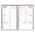 Brownline DuraFlex Weekly Planner, 8 x 5, Black Cover, 12-Month (Jan to Dec): 2023
