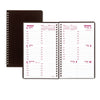 Brownline DuraFlex Weekly Planner, 8 x 5, Black Cover, 12-Month (Jan to Dec): 2023