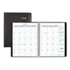 Brownline EcoLogix Recycled Monthly Planner, EcoLogix Artwork, 11 x 8.5, Black Cover, 14-Month (Dec to Jan): 2022 to 2024