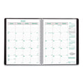 Brownline EcoLogix Recycled Monthly Planner, EcoLogix Artwork, 11 x 8.5, Black Cover, 14-Month (Dec to Jan): 2022 to 2024