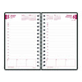 Brownline DuraFlex Daily Planner, 8 x 5, Black Cover, 12-Month (Jan to Dec): 2023