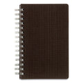 Brownline DuraFlex Daily Planner, 8 x 5, Black Cover, 12-Month (Jan to Dec): 2023