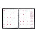 Brownline Essential Collection 14-Month Ruled Monthly Planner, 8.88 x 7.13, Black Cover, 14-Month (Dec to Jan): 2022 to 2024