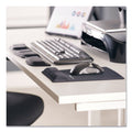 Fellowes Gel Keyboard Palm Support, 18.25 x 3.37, Black