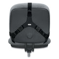 Fellowes Professional Series Back Support with Microban Protection, 15 x 2 x 14.5, Black