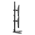 Fellowes Professional Series Freestanding Dual Stacking Monitor Arm, For 32" Monitors, 15.3" x 35.5" x 11", Black, Supports 17 lb