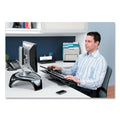 Fellowes Tilt 'n Slide Keyboard Manager with Comfort Glide, 19.5w x 11.5d, Black
