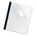 Fellowes Thermal Binding System Presentation Covers, Clear, 91 to 120 Sheet Capacity, 11 x 8.5, Unpunched, 10/Pack