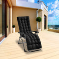 67x22in Chaise Lounger Cushion Recliner Rocking Chair Sofa by DailySale