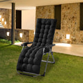 67x22in Chaise Lounger Cushion Recliner Rocking Chair Sofa by DailySale