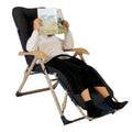 67x22in Chaise Lounger Cushion Recliner Rocking Chair Sofa by DailySale