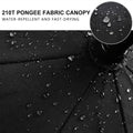 68" Automatic Open Golf Umbrella - Black by DailySale
