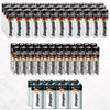 68-Pack: Bundle Of Energizer Batteries AA, AAA and 9V