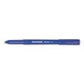 Paper Mate Write Bros. Ballpoint Pen, Stick, Medium 1 mm, Blue Ink, Blue Barrel, Dozen