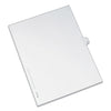 Avery Preprinted Legal Exhibit Side Tab Index Dividers, Allstate Style, 26-Tab, N, 11 x 8.5, White, 25/Pack