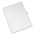 Avery Preprinted Legal Exhibit Side Tab Index Dividers, Allstate Style, 26-Tab, N, 11 x 8.5, White, 25/Pack