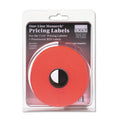 Monarch Easy-Load One-Line Labels for Pricemarker 1131, 0.44 x 0.88, Fluorescent Red, 2,500/Roll