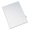 Avery Preprinted Legal Exhibit Side Tab Index Dividers, Allstate Style, 10-Tab, 20, 11 x 8.5, White, 25/Pack