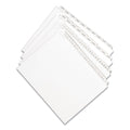 Avery Preprinted Legal Exhibit Side Tab Index Dividers, Allstate Style, 26-Tab, A to Z, 11 x 8.5, White, 1 Set, (1700)