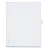Avery Preprinted Legal Exhibit Side Tab Index Dividers, Allstate Style, 26-Tab, O, 11 x 8.5, White, 25/Pack
