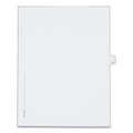 Avery Preprinted Legal Exhibit Side Tab Index Dividers, Allstate Style, 26-Tab, O, 11 x 8.5, White, 25/Pack