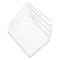 Avery Preprinted Legal Exhibit Side Tab Index Dividers, Allstate Style, 26-Tab, W, 11 x 8.5, White, 25/Pack