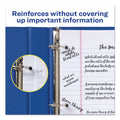Avery Dispenser Pack Hole Reinforcements, 0.25" Dia, Clear, 200/Pack, (5721)