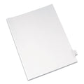 Avery Preprinted Legal Exhibit Side Tab Index Dividers, Allstate Style, 26-Tab, X, 11 x 8.5, White, 25/Pack