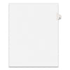 Avery Preprinted Legal Exhibit Side Tab Index Dividers, Avery Style, 26-Tab, E, 11 x 8.5, White, 25/Pack, (1405)