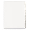 Avery Preprinted Legal Exhibit Side Tab Index Dividers, Allstate Style, 25-Tab, 1 to 25, 11 x 8.5, White, 1 Set, (1701)