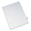 Avery Preprinted Legal Exhibit Side Tab Index Dividers, Allstate Style, 10-Tab, 21, 11 x 8.5, White, 25/Pack