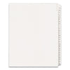 Avery Preprinted Legal Exhibit Side Tab Index Dividers, Allstate Style, 26-Tab, A to Z, 11 x 8.5, White, 1 Set, (1700)