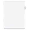 Avery Preprinted Legal Exhibit Side Tab Index Dividers, Avery Style, 10-Tab, 5, 11 x 8.5, White, 25/Pack