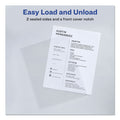 Avery Heavy-Duty Plastic Sleeves, Letter Size, Clear, 12/Pack