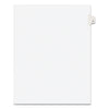 Avery Preprinted Legal Exhibit Side Tab Index Dividers, Avery Style, 10-Tab, 3, 11 x 8.5, White, 25/Pack