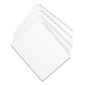 Avery Preprinted Legal Exhibit Side Tab Index Dividers, Allstate Style, 26-Tab, T, 11 x 8.5, White, 25/Pack