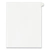 Avery Preprinted Legal Exhibit Side Tab Index Dividers, Allstate Style, 10-Tab, 1, 11 x 8.5, White, 25/Pack