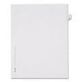 Avery Preprinted Legal Exhibit Side Tab Index Dividers, Allstate Style, 26-Tab, W, 11 x 8.5, White, 25/Pack