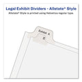 Avery Preprinted Legal Exhibit Side Tab Index Dividers, Allstate Style, 25-Tab, 76 to 100, 11 x 8.5, White, 1 Set, (1704)