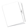 Avery Preprinted Legal Exhibit Side Tab Index Dividers, Avery Style, 26-Tab, 26 to 50, 11 x 8.5, White, 1 Set