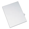 Avery Preprinted Legal Exhibit Side Tab Index Dividers, Allstate Style, 10-Tab, 18, 11 x 8.5, White, 25/Pack